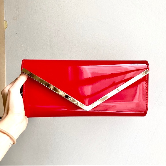 Red clutch aldo Clearance
